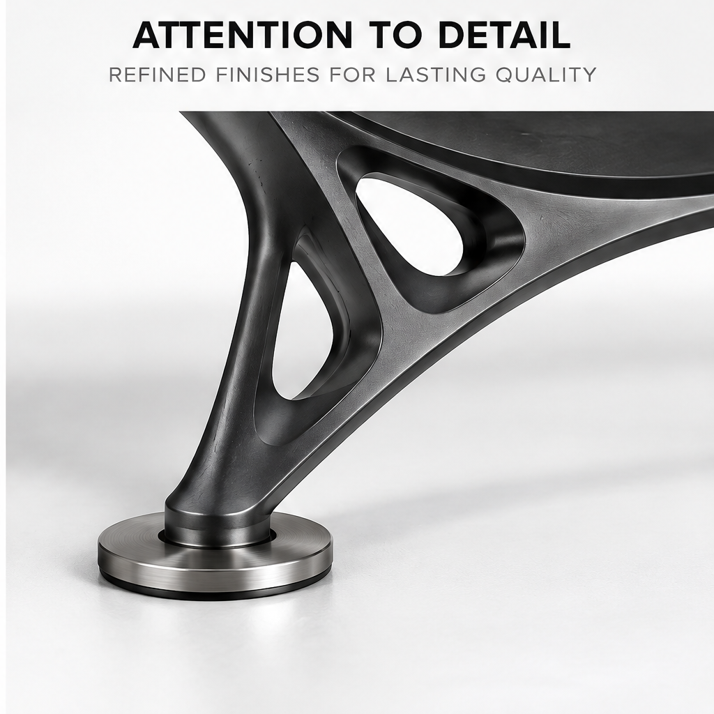 domivov® Sculptural Ergonomic Cutout Desk